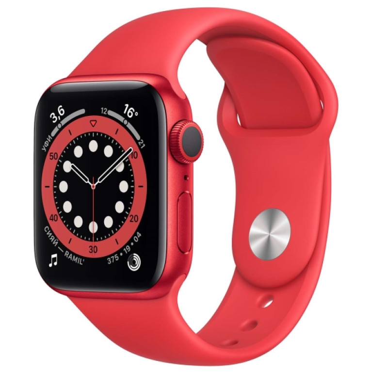 Apple Watch Series 6 44 мм Красный Б/У