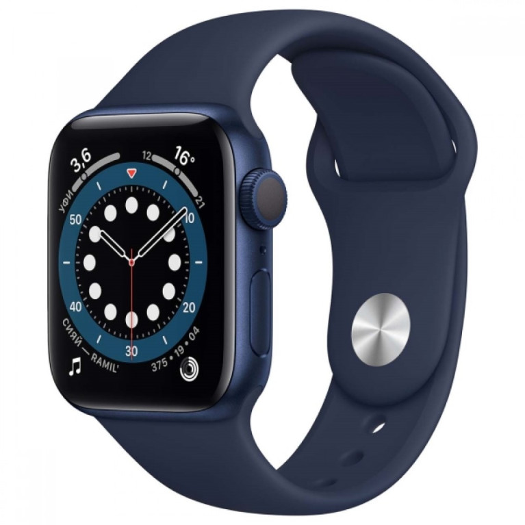 Apple Watch Series 6 44 мм Синий Б/У