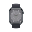 Apple Watch Series 8 / 41 мм / корпус из алюминия цвета Темная ночь / спортивный ремешок цвета Темная ночь 