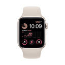 Apple Watch SE 2022 / 44 мм / корпус из алюминия цвета Сияющая звезда / спортивный ремешок цвета Сияющая звезда