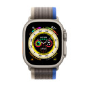 Apple Watch Ultra / 49 мм / корпус из титана / ремешок Trail синего и серого цвета  