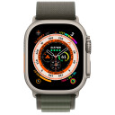 Apple Watch Ultra / 49 мм / корпус из титана / ремешок Alpine зеленого цвета  