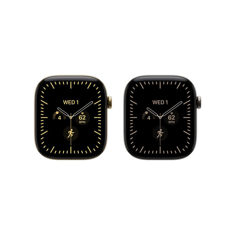 Apple Watch Series 12 /  42 мм / корпус из титана / браслет миланская петля