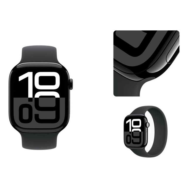 Apple Watch Series 10 / 46 мм / алюминий Оникс