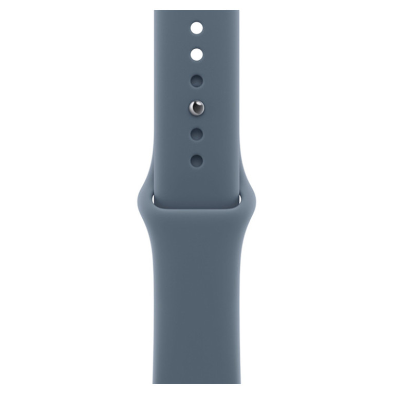 Apple Watch Series 11 / 42 мм / алюминий Серый космос / спортивный ремешок Синий якорь
