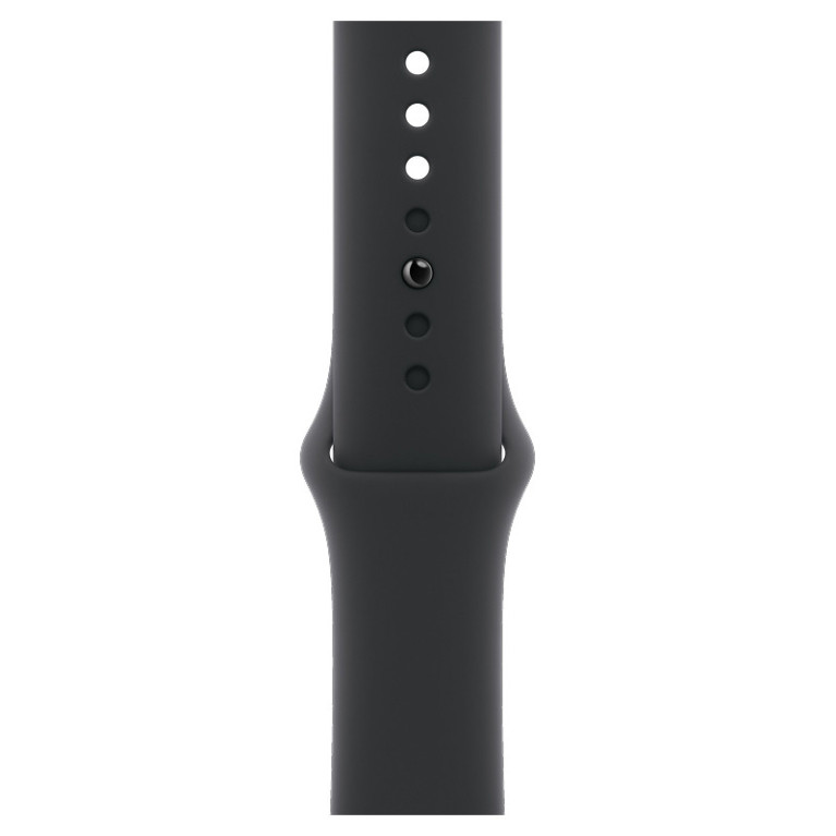 Apple Watch Series 11 / 46 мм / алюминий Серый космос / спортивный ремешок Черный