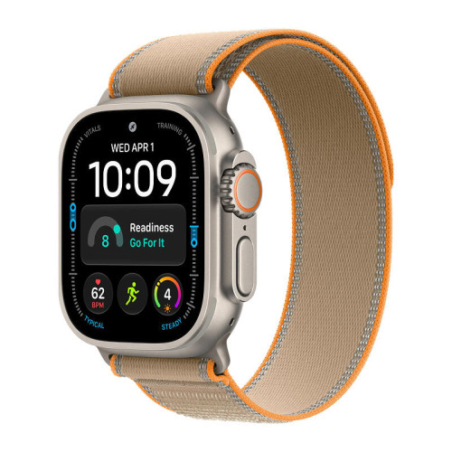 Apple Watch Ultra 4 / 49 мм / корпус из титана / ремешок Trail пустынного цвета