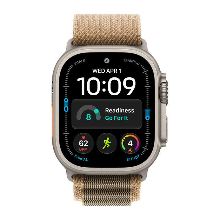 Apple Watch Ultra 4 / 49 мм / корпус из титана / ремешок Alpine пустынного цвета