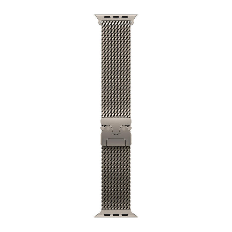 Apple Watch Ultra 4 / 49 мм / корпус из титана / браслет миланская петля