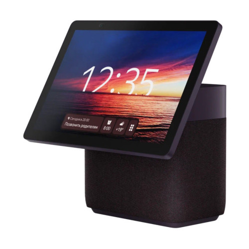 Умная колонка Яндекс Станция Дуо Макс с Алисой с Zigbee Красный