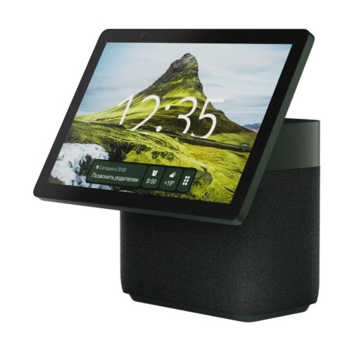 Умная колонка Яндекс Станция Дуо Макс с Алисой с Zigbee Зеленый