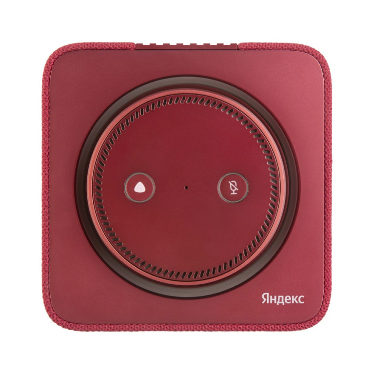 Умная колонка Яндекс Станция Макс с Алисой с Zigbee Красный