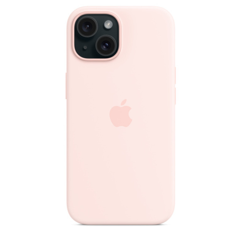 Apple Silicone Case для iPhone 15 разные цвета