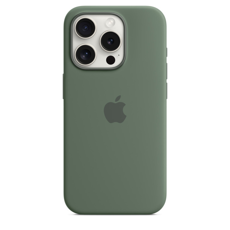 Apple Silicone Case для iPhone 15 Pro разные цвета