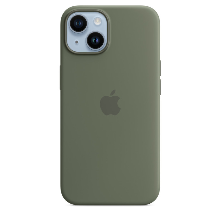 Apple Silicone Case для iPhone 14 разные цвета