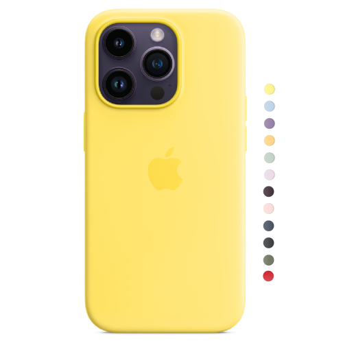 Apple Silicone Case для iPhone 14 Pro Max разные цвета