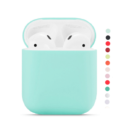 Силиконовый чехол для Airpods 2 разные цвета