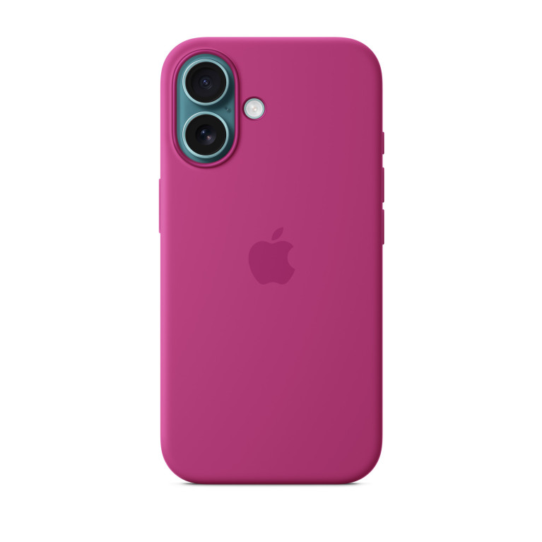 Apple Silicone Case для iPhone 16 Plus разные цвета