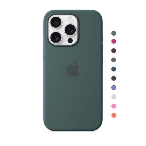 Apple Silicone Case для iPhone 16 Pro Max разные цвета