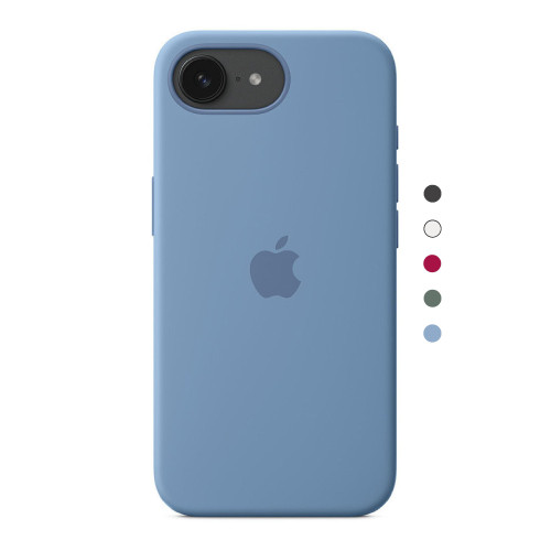 Apple Silicone Case для iPhone 16e разные цвета