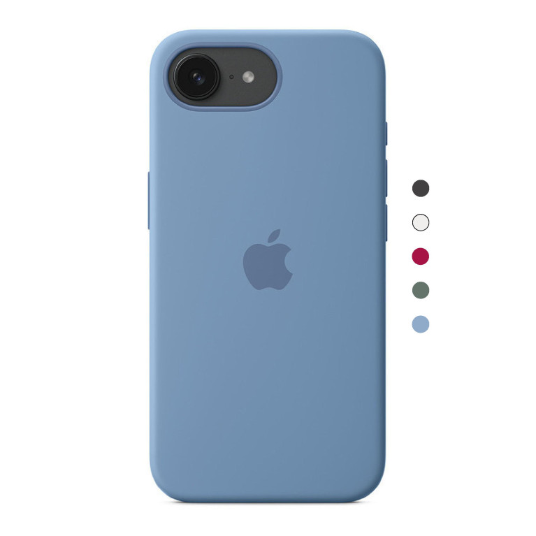 Apple Silicone Case для iPhone 16e разные цвета