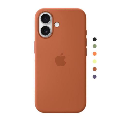 Apple Silicone Case для iPhone 17 разные цвета