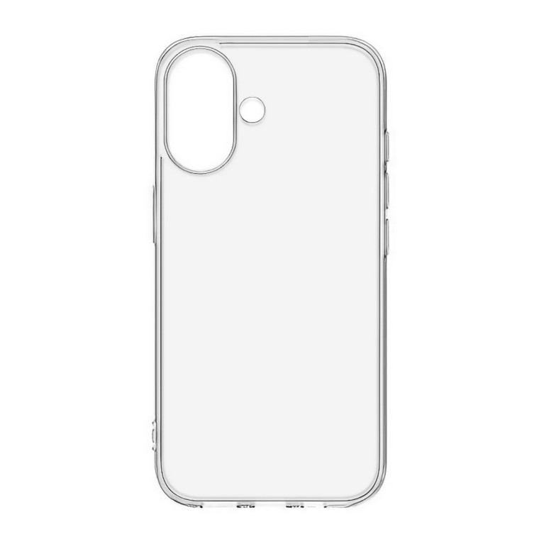 Прозрачный чехол iPhone 16 Plus 2 mm