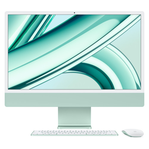 iMac 24 Retina 4,5K (M3 8C CPU, 10C GPU) 8Gb/512Gb Зеленый (MQRP3)